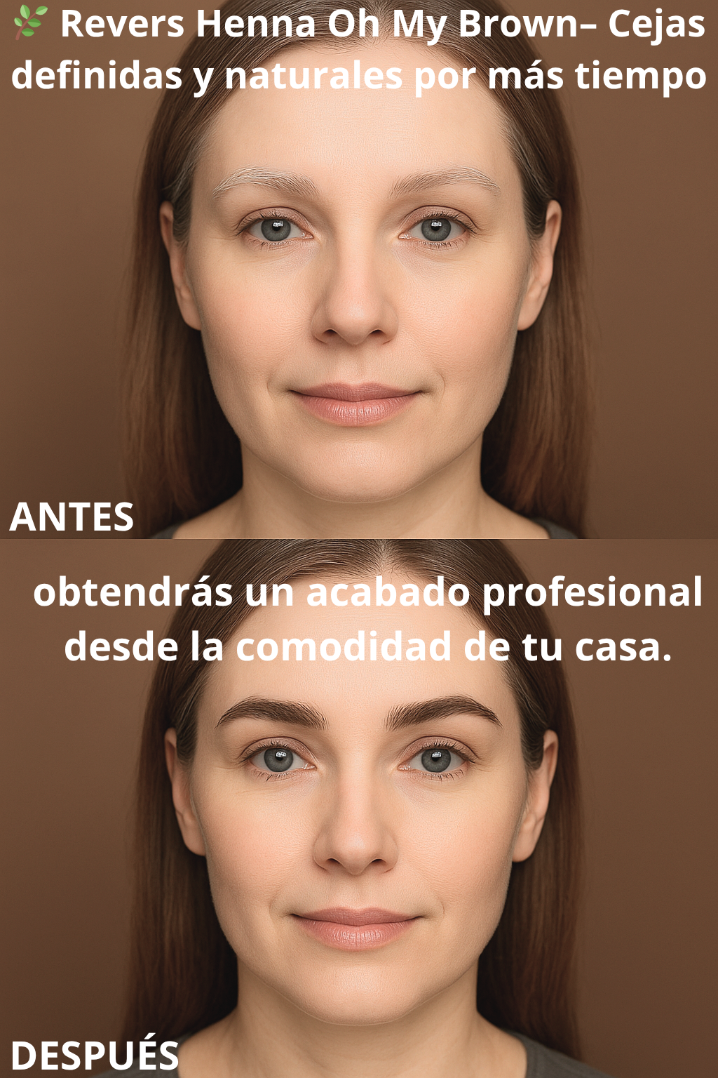 Pigmento natural para definir y darle color a tus cejas en solo 15 minutos