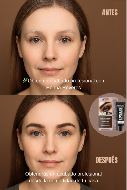 Resalta tu mirada con la nueva henna para cejas