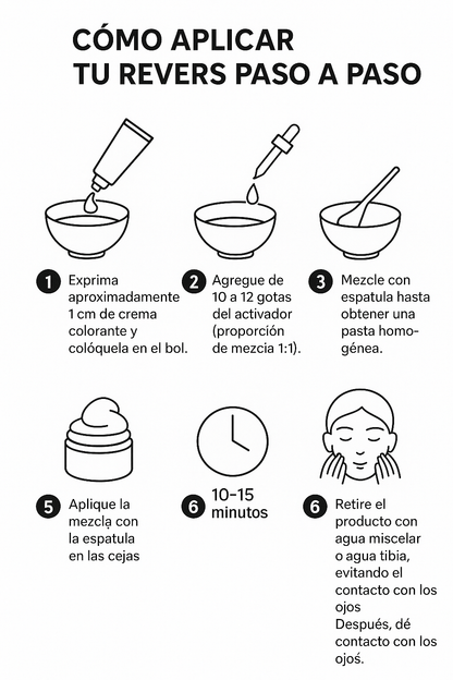 Pigmento natural para definir y darle color a tus cejas en solo 15 minutos